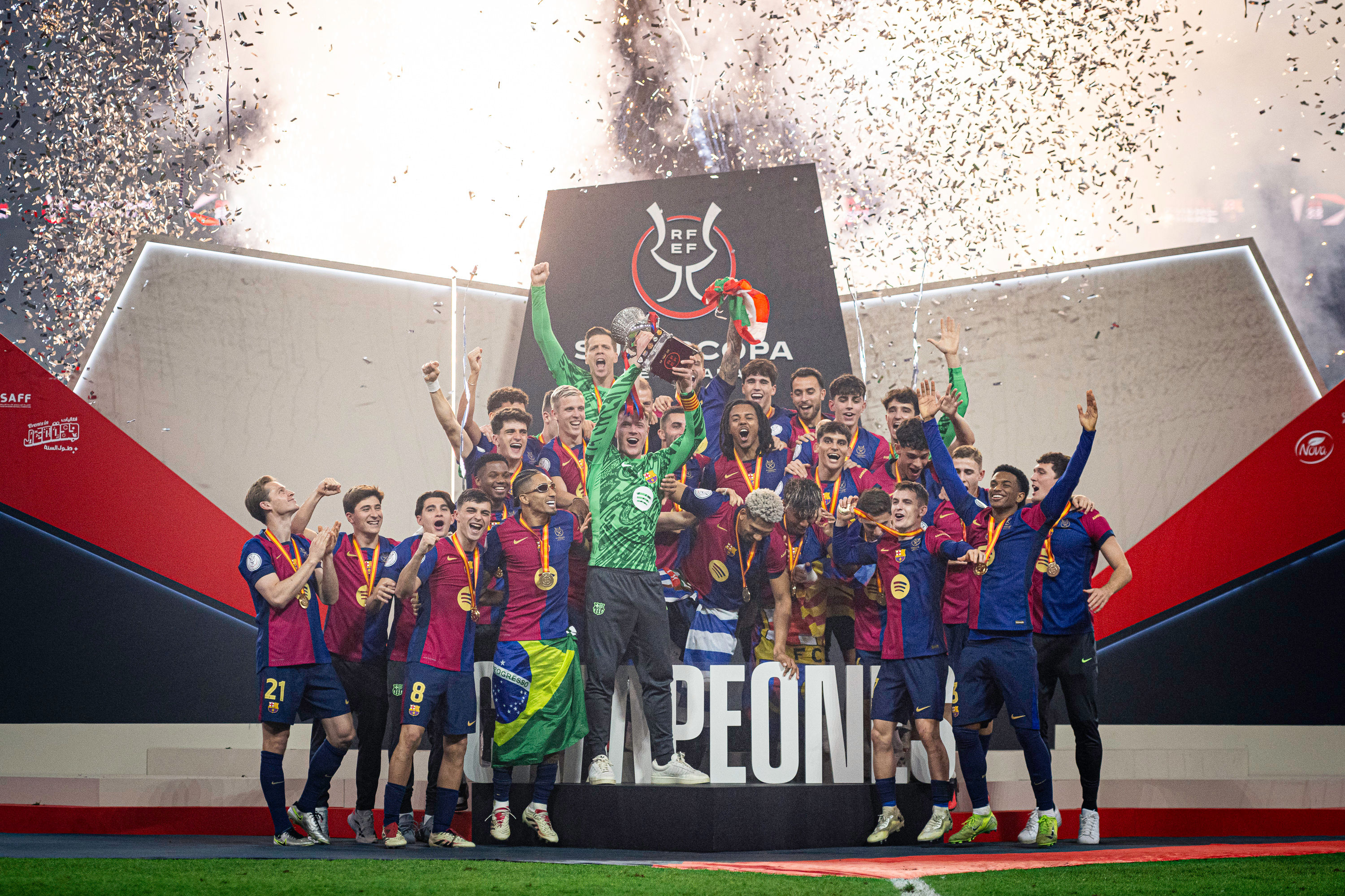 Barcelona crushes Real Madrid to win Spanish Supercup