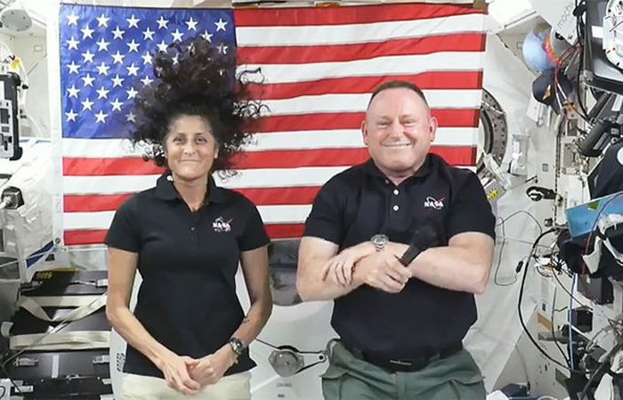Sunita Williams ‘positive’ on return to Earth from ISS