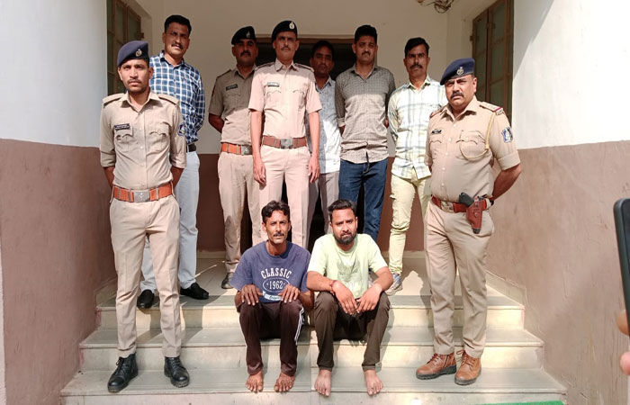 ધ્રાંગધ્રાના રામમહેલ મંદિર પાસે આધેડની હત્યા કરનાર 2 આરોપી ઝડપાયા