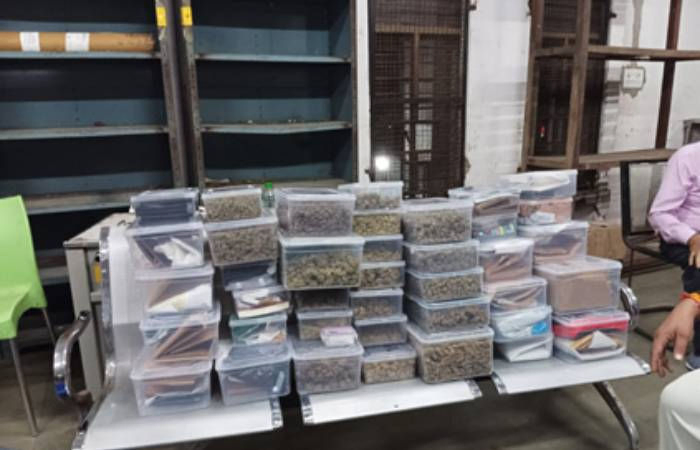 6 kg drugs worth ₹50 lakh pasted on toys and books, accused arrested
