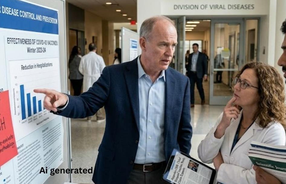 US CDC chief stopped Covid vaccine study, claim reports