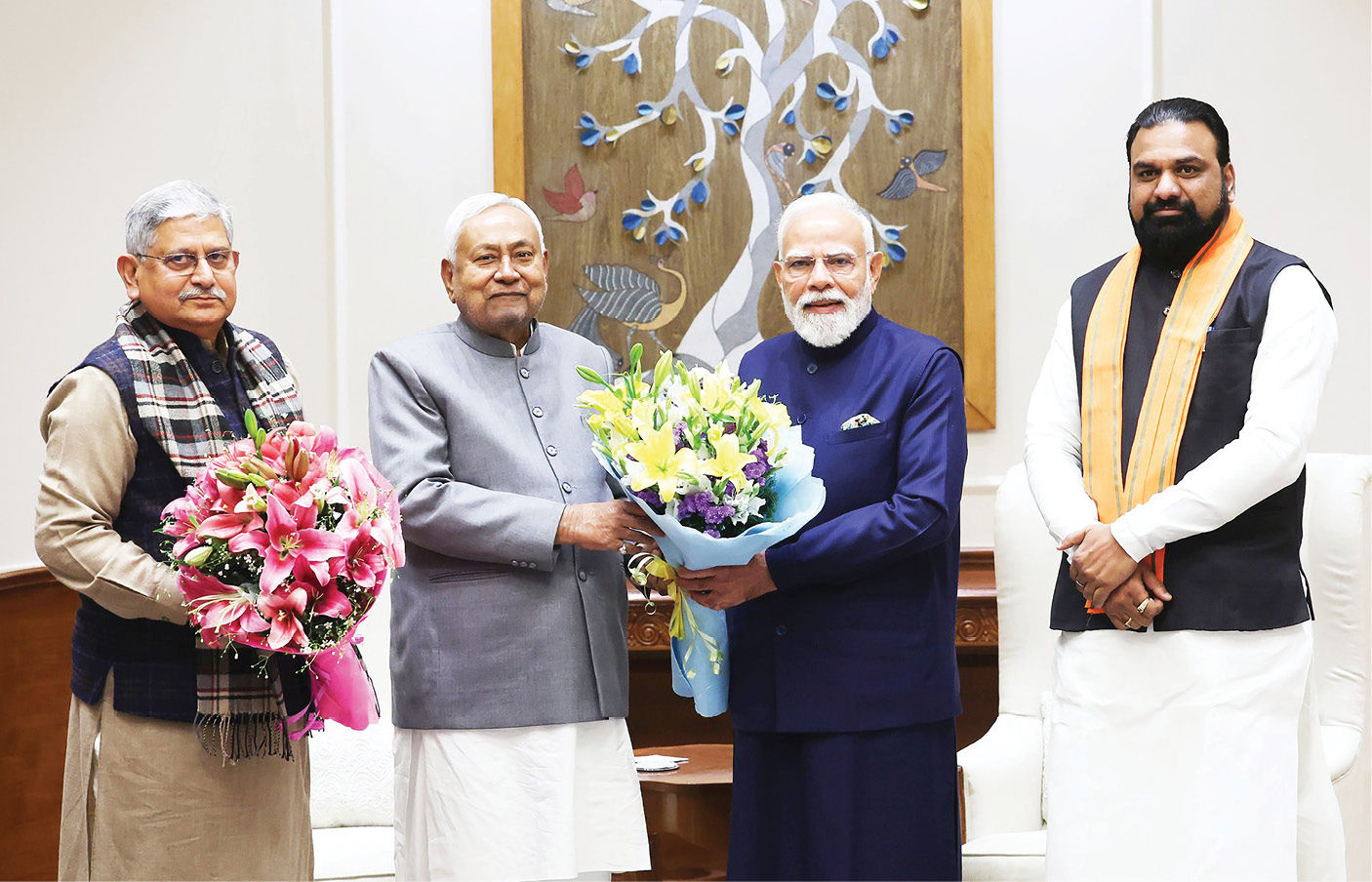 અચાનક દિલ્હી પહોંચ્યા નીતિશ કુમાર, PM મોદી સાથે કરી મુલાકાત, જાણો કયા મુદ્દે થઈ ચર્ચા