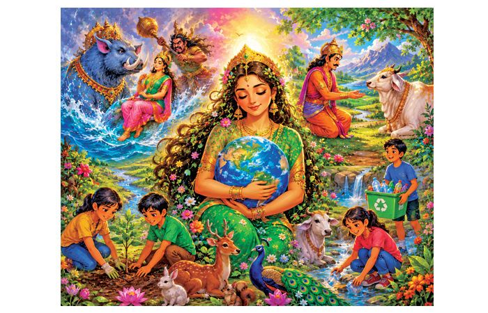 Prithvi Devi The Mother Who Carries the Whole World