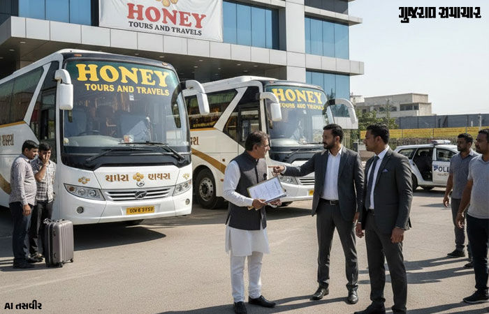 અમદાવાદ: દીકરીને તેડવા બે બસ બુક કરાવી, ટ્રાવેલ્સ એજન્ટ 34,000 વધુ વસૂલીને છેલ્લી ઘડીએ હાથ અધ્ધર કરી દીધા