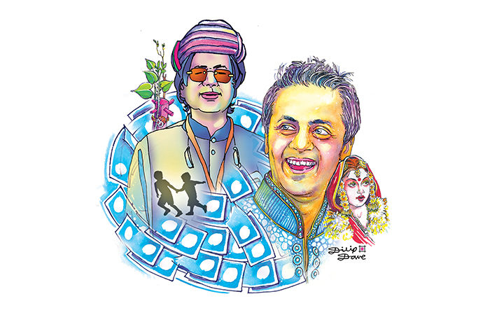 ડાંગે માર્યા પાણી જુદાં પડે?                               .