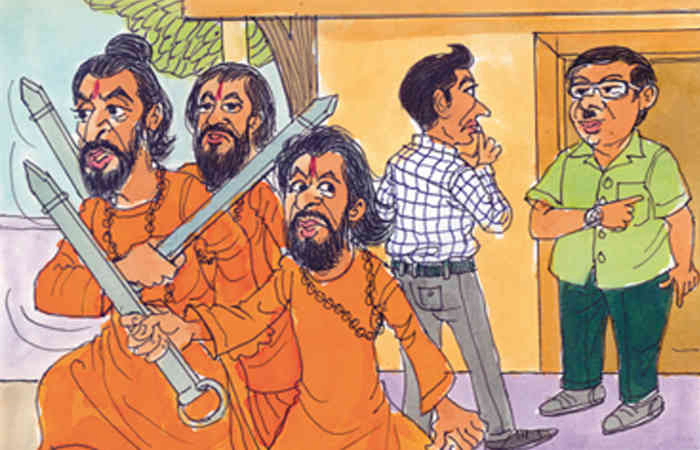 ઢોંગી બાબાઓની જમાતનો દબંગ