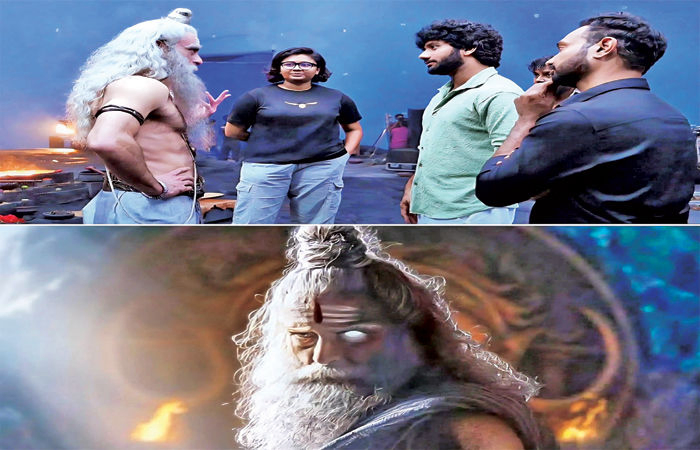 મહાકાલીના સેટ પરથી શુક્રાચાર્ય અક્ષય ખન્નાના ફોટા વાયરલ