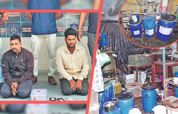 Opium and MD drugs worth crores seized in Gujarat