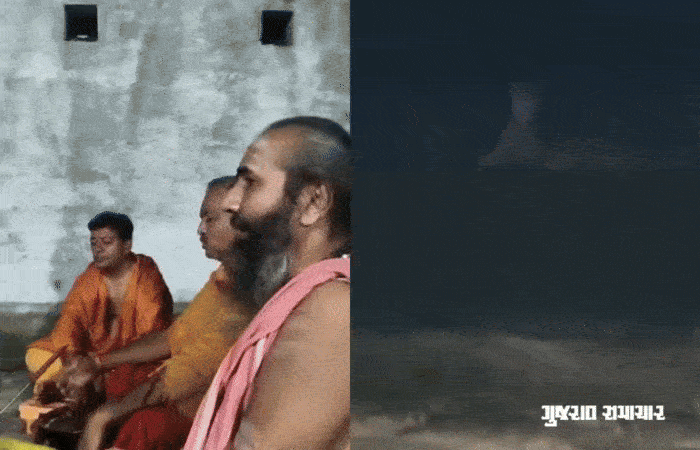 VIDEO: જૂનાગઢમાં ખોડિયાર મંદિરમાં ચાલતા યજ્ઞમાં આવી પહોંચ્યા 3 સિંહ, હવન પૂર્ણ થતાં જ ચાલ્યા ગયા