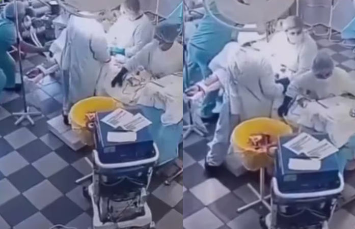 VIDEO : ખતરનાક ભૂકંપ વચ્ચે પણ રશિયન ડૉક્ટર સર્જરી કરતા રહ્યા, ઓપરેશન બંધ ન કર્યું