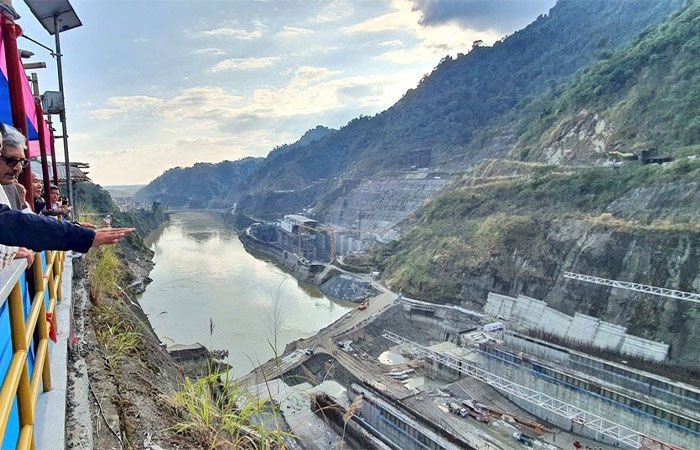 Landslide damages Subansiri hydroelectric project in Arunachal Pradesh partially