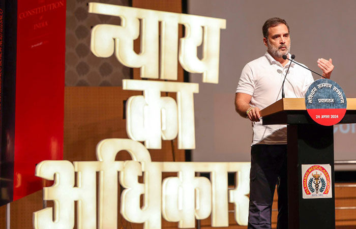 અમે અનામત પરથી 50 ટકાની સીમા હટાવી દઇશું: રાહુલ ગાંધીએ જાતિગત વસ્તી ગણતરીની કરી માંગ