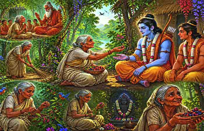 Shabari The Old Woman Whose Love Reached God