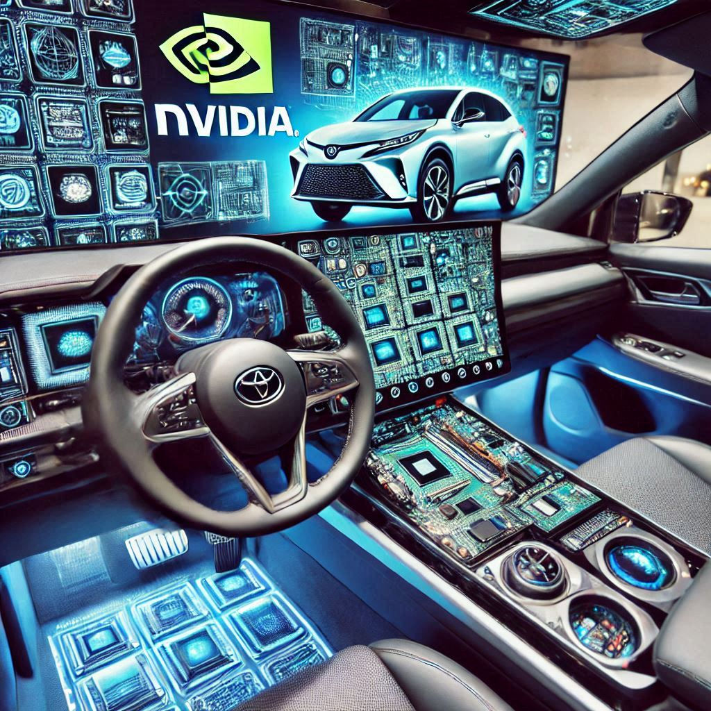 ટોયોટામાં જોવા મળશે Nvidiaનું સુપરકમ્પ્યુટર અને ઓપરેટિંગ સિસ્ટમ, હવે કાર્સની સેફ્ટી અને ઓટોમેશનમાં થશે ભરપૂર વધારો