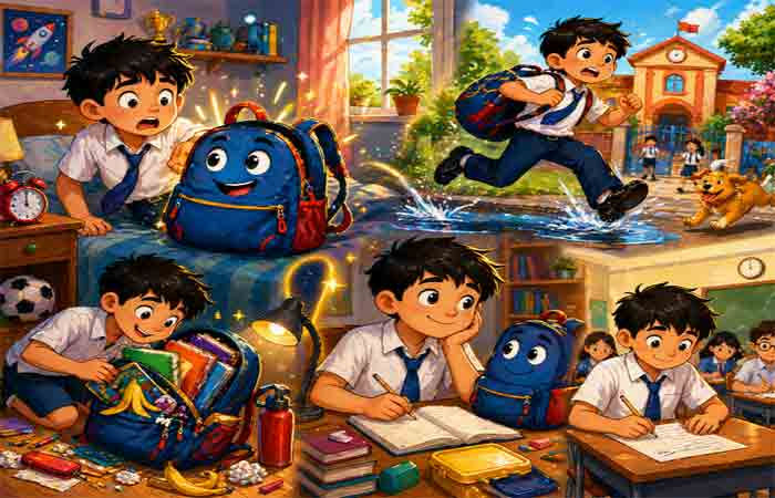 The Day the School Bag Started Talking