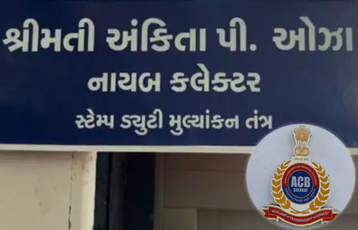 ACB nabs deputy collector, office superintendent accepting ₹3 lakh bribe in Palanpur