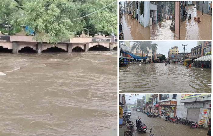 ગીર સોમનાથ જિલ્લામાં 12 ઈંચ સુધી વરસાદ, દ્વારકામાં બે કલાકમાં 5 ઈંચ