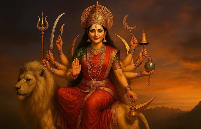 Shardiya Navratri 2025 : ત્રીજા નોરતાએ કરો મા ચંદ્રઘંટાની પૂજા, જાણી લો સંપૂર્ણ વિધિ