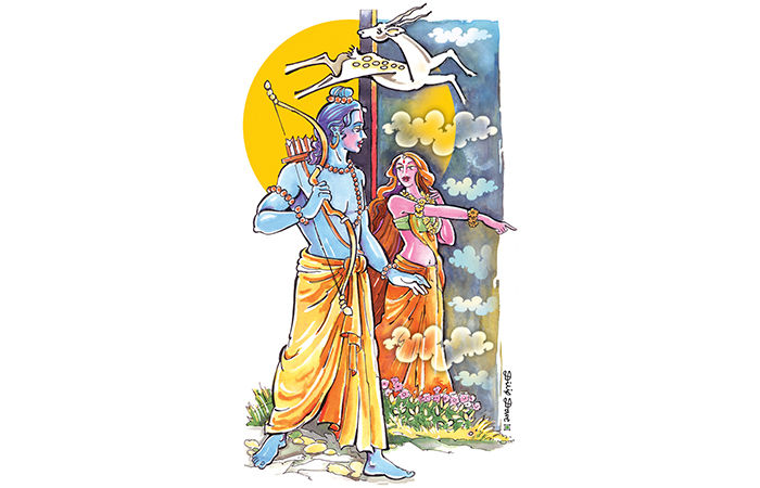 રામાયણ-બાઉલ બરીટો?                             .