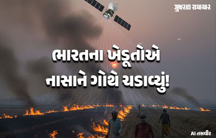 ભારતના ખેડૂતોએ પરાળી સળગાવવા નાસાના સેટેલાઇટથી બચવાનો જુગાડ શોધી કાઢ્યો, અભ્યાસમાં ખુલાસો