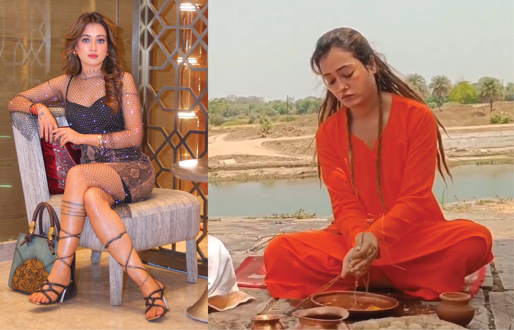 VIDEO : ગ્લેમરની દુનિયા અને ગૃહસ્થ જીવનનો ત્યાગ... મહાકુંભ વાયરલ ગર્લ બની સંન્યાસી