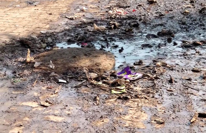 પાલિતાણામાં ઉભરાતી ગટરના પ્રશ્ને ઉપવાસ આંદોલન છેડવાની ચિમકી