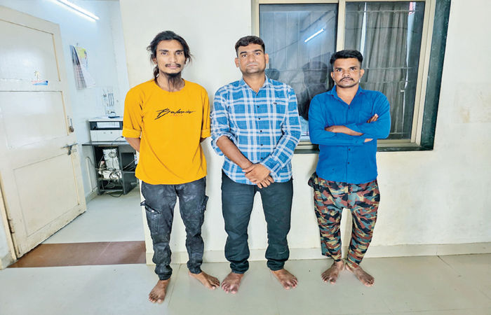 ડભાણ હાઈવે પર સુપરવાઈઝર પર હુમલાના 3 આરોપી ઝડપાયા