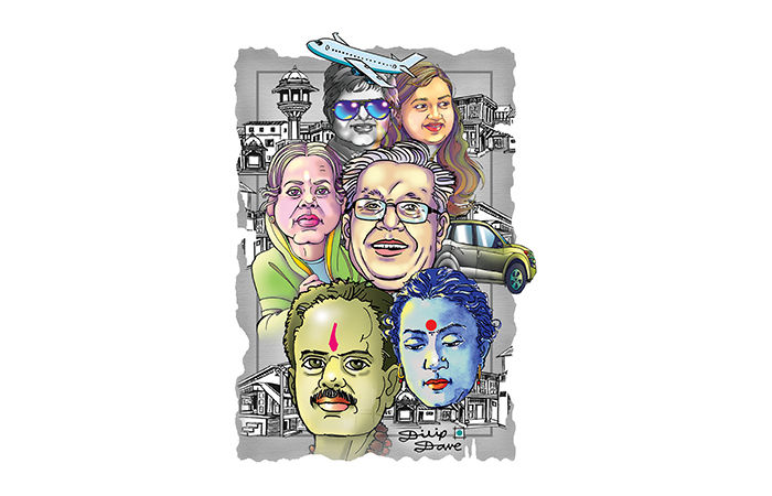 કરોડપતિ ધનરાજ શેઠ                                  .