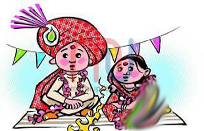મહુવાના સેંદરડા ગામે થતાં બાળલગ્ન અટકાવ્યા