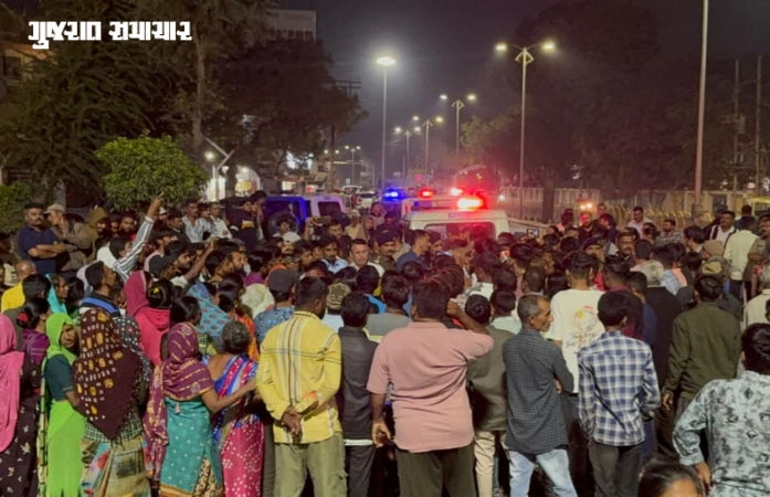 જામનગર: હનુમાન ટેકરી વિસ્તારમાં રેલવેની જમીન પર વસતા પરિવારને તંત્રની નોટિસ, સ્થાનિકોનો વિરોધ