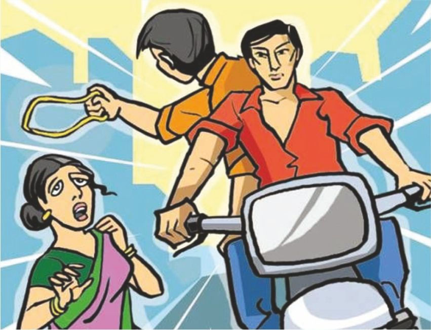 શિવજીની સવારીના દર્શને ગયેલી મહિલાના ગળામાંથી ચેનની તફડંચી