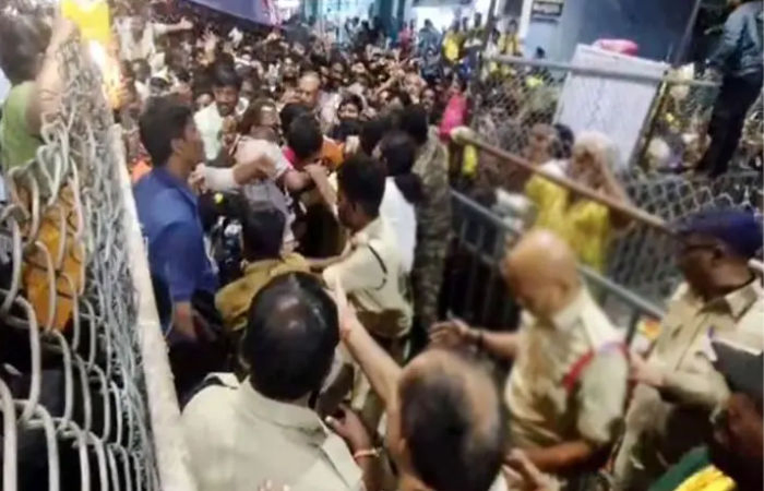 Six devotees killed, 40 injured in stampede in Tirupati