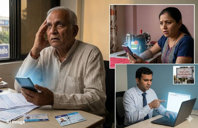 અમદાવાદમાં સાયબર ઠગ ટોળકીનો આતંક: યૂ-ટ્યૂબ પર જાહેરાત જોઈને રોકાણ કરતા વૃદ્ધે રૂ. 90 લાખ ગુમાવ્યા, મહિલાએ APK ઈન્સ્ટાલ કરતા ખાતું ખાલી