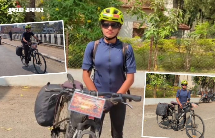 VIDEO : સાયકલિસ્ટ આશા માલવિયાનું અનોખું સાહસ: 7,800 કિમીની યાત્રા દરમિયાન પહોંચ્યા ગુજરાત, જયપુરથી કિબિથુ સુધીનું લક્ષ્ય