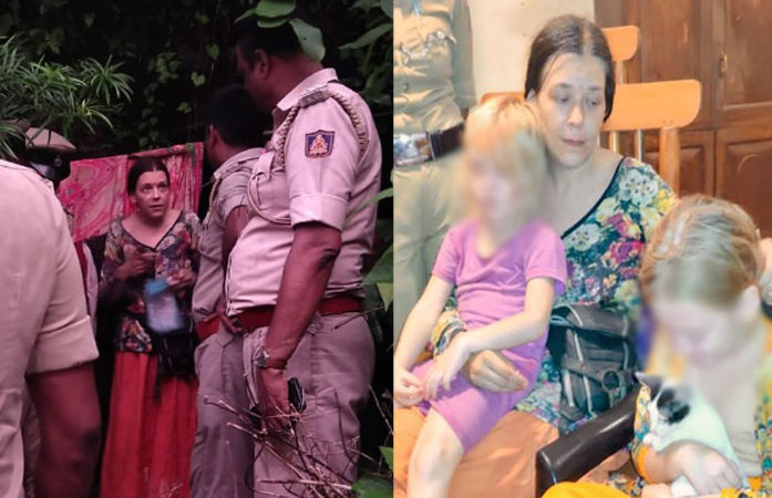 VIDEO: કર્ણાટકના જંગલની ગુફામાં બે દીકરી સાથે રહેતી રશિયન મહિલા ઝડપાઈ, કહ્યું- ‘પ્રાણીઓથી નહીં, માણસોથી ડર લાગતો હતો’
