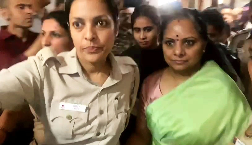 BRS leader K Kavitha sent to 3-day CBI custody in excise policy case