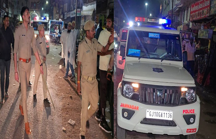 જામનગરના પાંચ હાટડી વિસ્તારમાં જૂની અદાવતનો ખાર રાખીને સુમરા યુવાન પર ઘાતક હુમલો: પોલીસ તંત્ર દોડતું થયું