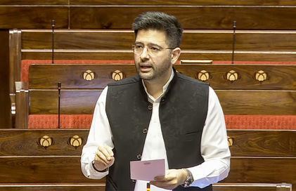 Parliamentarian Raghav Chadha under fire from AAP, its RS leader and Punjab CM