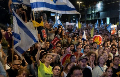 Thousands of Israelis protest, demand deal for hostages in Gaza