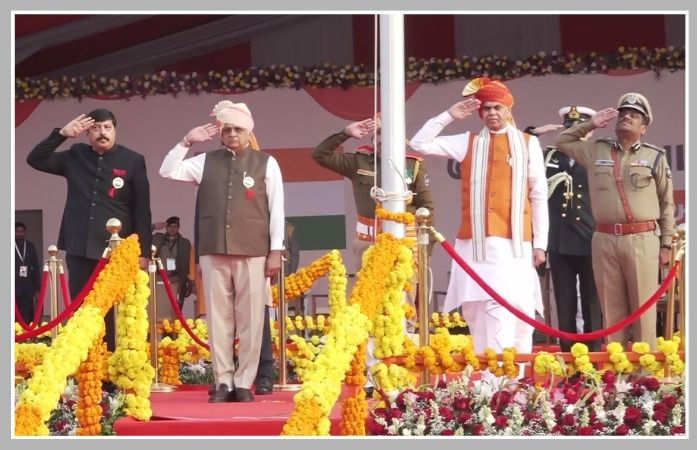 વાવ-થરાદ ખાતે રાજ્યપાલ અને મુખ્યમંત્રીએ 77મા પ્રજાસત્તાક દિવસની ઉજવણી કરી