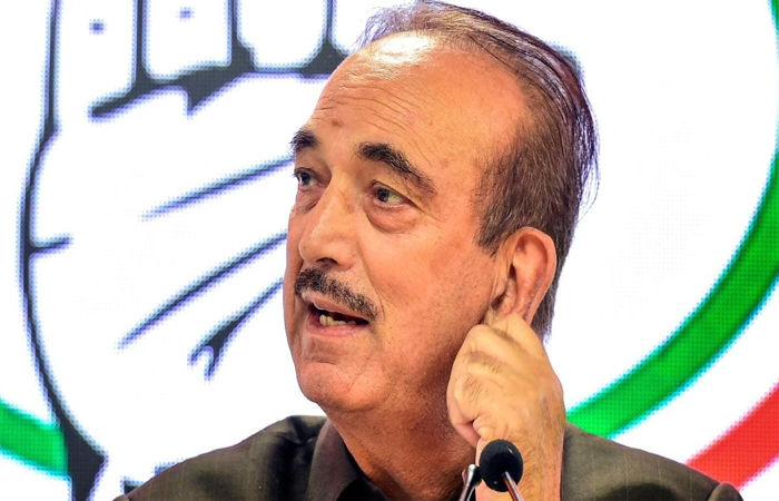 J&K: ગુલામ નબી આઝાદનું કોંગ્રેસ પ્રચાર સમિતિના અધ્યક્ષ પદેથી રાજીનામુ
