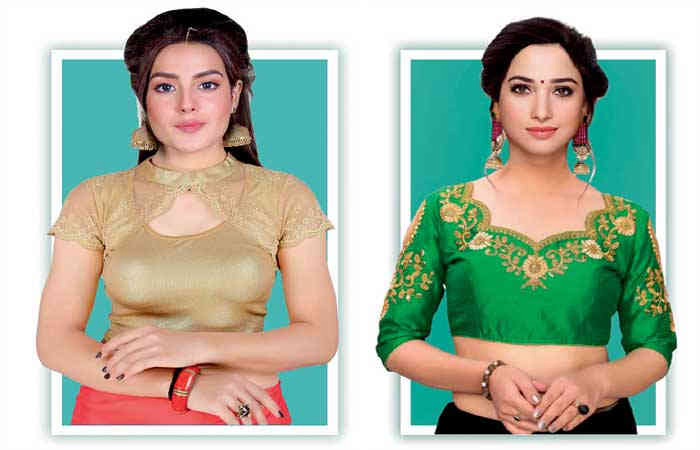 બ્લાઉઝનો લેટેસ્ટ ટ્રેન્ડ: અંગપ્રદર્શન કરાવતાં