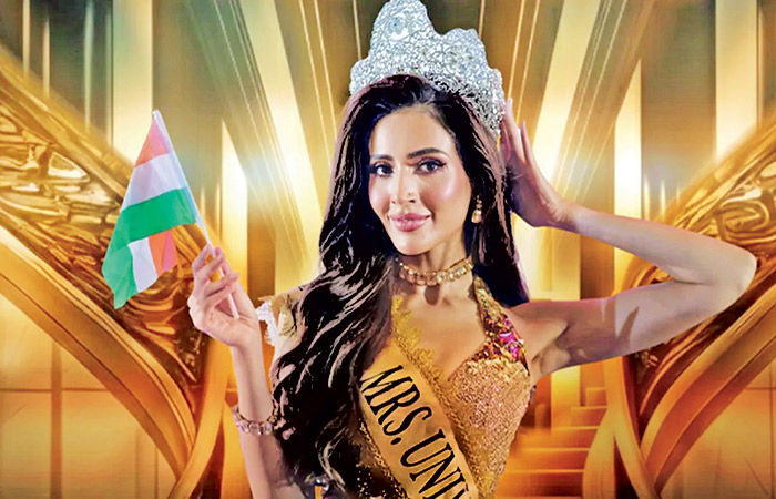 આ મીસીસ યુનિવર્સને આપણે મધર ક્વીન પણ કહી શકીએ