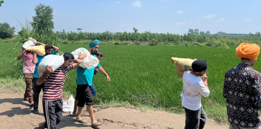 Villages in Ludhiana impacted with breach in Dhussi bundh in Sutlej