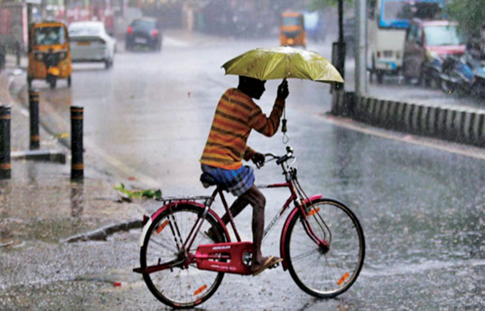 ભારતમાં ચોમાસાની મુખ્ય બે સાઈકલ વરસાદ લાવતી રહે છે