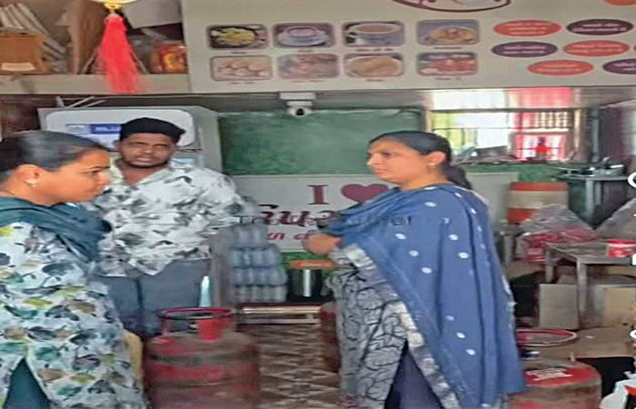 કપડવંજમાં હોટલ, રેસ્ટોરન્ટમાં ઘરેલું ગેસના ઉપયોગ કરતા 5 સિલન્ડર સિઝ