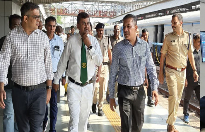 વડોદરા રેલવે સ્ટેશન પર મુસાફરોનો ભારે ધસારો