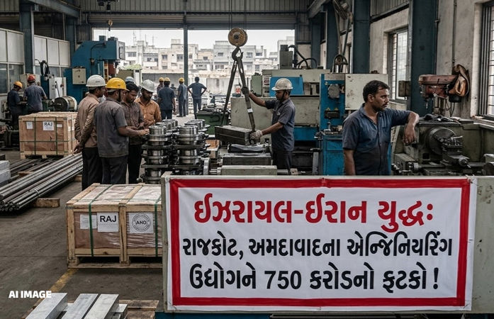 ઈઝરાયલ-ઈરાન યુદ્ધથી રાજકોટ, અમદાવાદના એન્જિનિયરિંગ ઉદ્યોગને 750 કરોડનો ફટકો