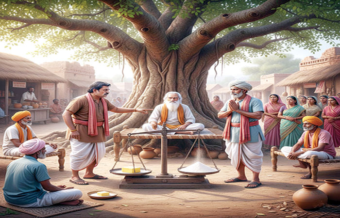 The Cheating of Grocer and theWisdom of the Panchayat