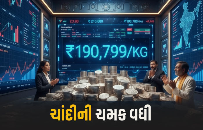 ચાંદીનો ભાવ રૂ. 2700ના ઉછાળા સાથે નવી ઐતિહાસિક સપાટીએ, સોનામાં પણ તેજી